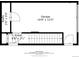 Floor plan diagram featuring garage and entry room with dimensions at 7700 W Glasgow Pl # 24C, Littleton, CO 80128