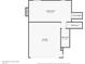 A detailed floor plan of the lower level, including the Gathering room, garage, and bathroom dimensions at 9442 W Walden Ave, Littleton, CO 80128