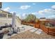 A backyard offering a blend of patio space, garden, and gravel areas at 5362 E 140Th Pl, Thornton, CO 80602