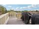View of the deck of this home, with plenty of space for entertaining or relaxing at 5362 E 140Th Pl, Thornton, CO 80602
