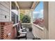 Inviting porch with comfortable seating offers a cozy spot to relax and enjoy the outdoors at 5362 E 140Th Pl, Thornton, CO 80602