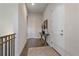 Inviting entryway showcasing a decorative table and light-filled space at 9433 Torrey Way, Arvada, CO 80007