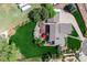 Aerial view of house and large backyard at 10037 Allison Ct, Broomfield, CO 80021