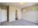 This bedroom has neutral paint, grey carpet, and great light from two windows at 8083 W 51St Pl # 203, Arvada, CO 80002