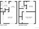 Detailed floor plans of a home including a kitchen, laundry, living room, and bedrooms at 6002 E 29Th Ave, Denver, CO 80207