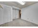 Carpeted bedroom includes a door to the closet and has a closet space at 3451 Highland Pl, Westminster, CO 80031