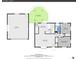 A floorplan of the home showing the room sizes, including a covered deck at 3451 Highland Pl, Westminster, CO 80031