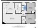 A floorplan of the home showing the room sizes and layout at 3451 Highland Pl, Westminster, CO 80031