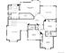 Second floor plan featuring primary bedroom with ensuite bath, walk-in closet, and additional bedrooms and bathrooms at 924 Glen Oaks Ave, Castle Pines, CO 80108