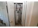 Utility closet featuring a hot water tank at 1631 W Canal Cir # 832, Littleton, CO 80120