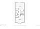 Second floor layout shows two bedrooms, two bathrooms, and stairwell at 17108 E Whitaker Dr # B, Aurora, CO 80015