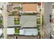 Aerial view of home and backyard, showcasing the property layout and its neighborhood setting at 4425 Quitman St, Denver, CO 80212