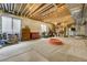 Large unfinished basement featuring carpet area, exposed ceiling and ready to be finished to your taste at 4425 Quitman St, Denver, CO 80212