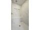 New marble shower features built-in shelves and a bench at 4425 Quitman St, Denver, CO 80212