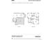 Floor plans of the first and second stories of the home, including the location of the kitchen, bedrooms, and baths at 46549 Sunflower Ln, Bennett, CO 80102