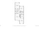Detailed floor plan showcasing bedroom, bathroom, living room, dining room, and kitchen dimensions in property layout at 7835 Barbara Ann Dr # F, Arvada, CO 80004