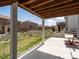 Backyard view from covered patio at 6024 High Timber Cir, Castle Rock, CO 80104
