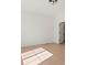 A clean and bright bedroom with hardwood floors, neutral walls, and a closet at 2849 E 103Rd Dr, Thornton, CO 80229