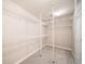 Walk-in closet with metal shelving and great storage space at 4850 Bluegate Ln, Highlands Ranch, CO 80130