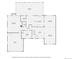 This is the floor plan of the main floor showing the living room, dining room, and bedrooms at 9931 E Ida Pl, Greenwood Village, CO 80111