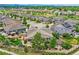 Community aerial showcasing fenced backyards and mountain views at 6652 W Asbury Pl, Lakewood, CO 80227