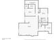 Basement layout featuring a large rec room, wine cellar, storage, and two bedrooms at 230 Hudson St, Denver, CO 80220