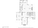 Detailed floor plan showcasing the layout of the first floor including the kitchen, dining room, and study at 230 Hudson St, Denver, CO 80220