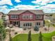 Aerial view showing house exterior and putting green at 7999 S Blackstone Pkwy, Aurora, CO 80016