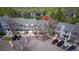 A birds eye view of a multi-Gathering community with parking at 10735 W Dartmouth Ave, Lakewood, CO 80227