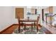 Small dining area with hardwood floors and a modern table and chairs at 1663 S Yampa Way, Aurora, CO 80017