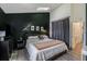 Spacious bedroom with a king-size bed and modern decor at 17111 E Stanford Ave # C, Aurora, CO 80015