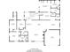 Detailed floor plan of the house showing the layout of the rooms at 6995 S Kendall Blvd, Littleton, CO 80128
