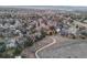 Aerial of neighborhood, showcasing the well-placed homes, walking path and open spaces at 2226 Weatherstone Cir, Highlands Ranch, CO 80126