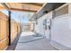 Backyard showing exterior wall and privacy fence at 7621 Granada Rd, Denver, CO 80221