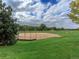 Well-maintained baseball field surrounded by green grass, trees, and a clear sky backdrop at 7030 S Fillmore Ct, Centennial, CO 80122
