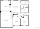 Detailed floorplan showcasing the primary bedroom, bath, additional bedrooms, and living spaces at 3932 S Quatar St, Aurora, CO 80018