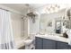 Bathroom with a large mirror at 1885 S Quebec Way # G 106, Denver, CO 80231