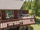 Multi-level deck offers space for outdoor dining and relaxation at 173 Silver Cloud Ln, Boulder, CO 80302
