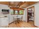 Breakfast nook with views of trees at 173 Silver Cloud Ln, Boulder, CO 80302