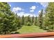 Backyard view from the deck at 173 Silver Cloud Ln, Boulder, CO 80302
