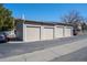 Detached garages, offering secure parking and storage for residents at 8435 Pebble Creek Way # 104, Highlands Ranch, CO 80126