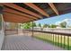 Spacious deck perfect for outdoor dining, overlooks landscaped backyard at 1973 Bahama St, Aurora, CO 80011