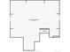 Floor plan of unfinished basement with dimensions and staircase location at 17632 Datura St, Broomfield, CO 80023