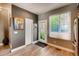Stylish entryway with a closet, a window, and a white door to the outside at 4661 14Th St, Boulder, CO 80304
