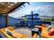 Rooftop deck with comfortable seating and stunning mountain views at 4661 14Th St, Boulder, CO 80304