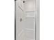 Walk-in shower featuring a white molded shower stall with chrome shower head and handle at 15427 E Oberlin Pl, Aurora, CO 80013