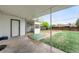 Backyard featuring a covered patio area at 7841 Oneida St, Commerce City, CO 80022