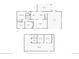 Detailed floor plan showing the layout of the home's rooms and dimensions on the first floor and basement at 16839 E Amherst E Ave, Aurora, CO 80013