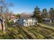 Aerial view of a house with a deck and nice yard at 1100 Hudson St, Denver, CO 80220