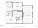 Floor plan showing the layout of the basement of the house at 1100 Hudson St, Denver, CO 80220